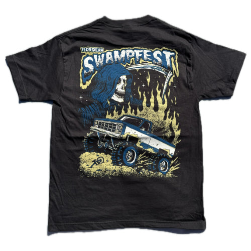 Swampfest 2025 Reaper Black Tee