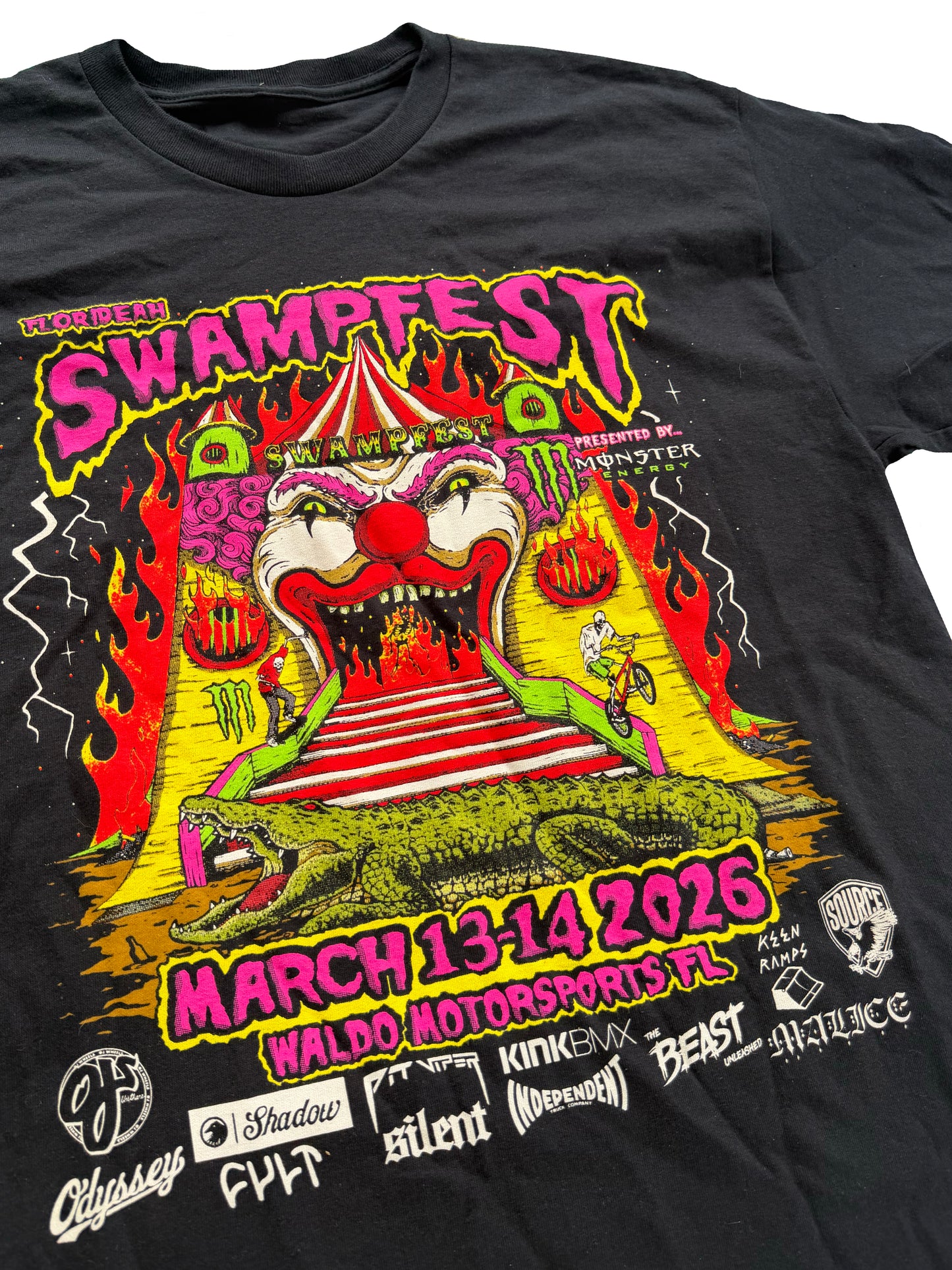 2026 Swampfest Flyer Shirt