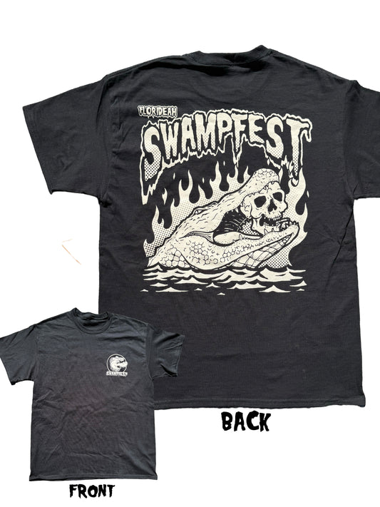 2026 Swampfest Gator Skull Shirt
