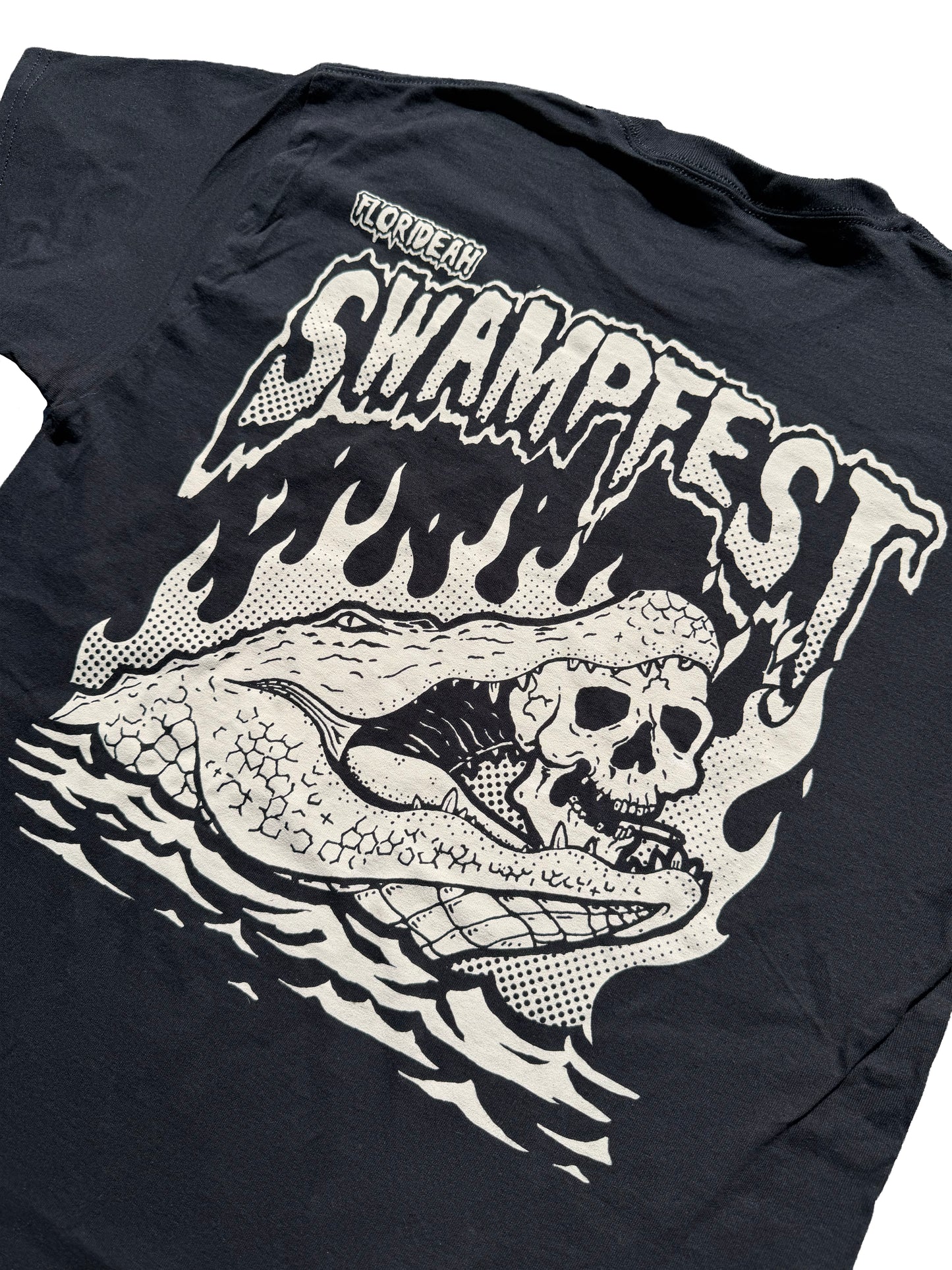 2026 Swampfest Gator Skull Shirt