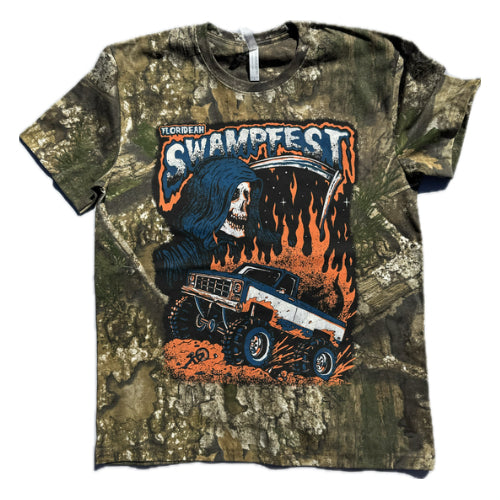 Swampfest 2025 Reaper Camo Tee