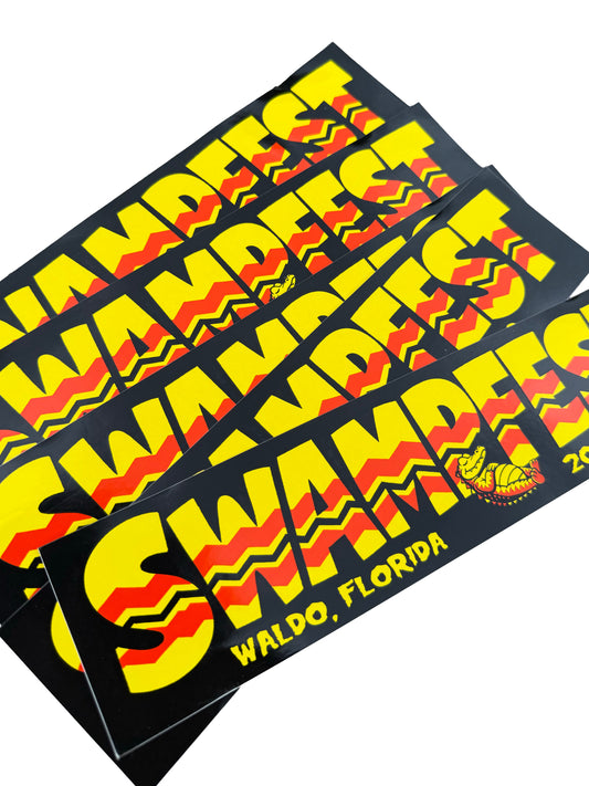 2026 South of the Swampfest Bumper Sticker