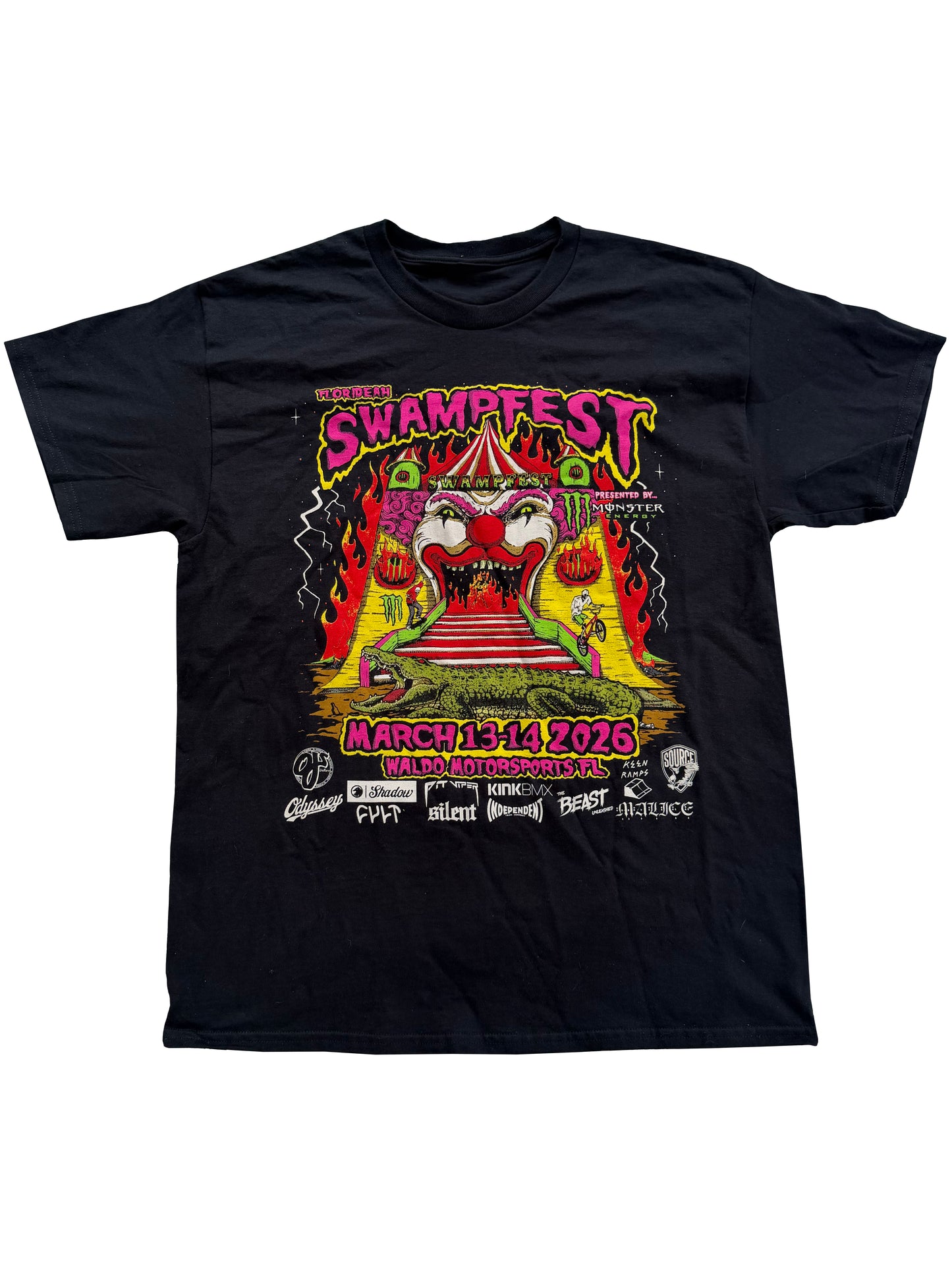 2026 Swampfest Flyer Shirt