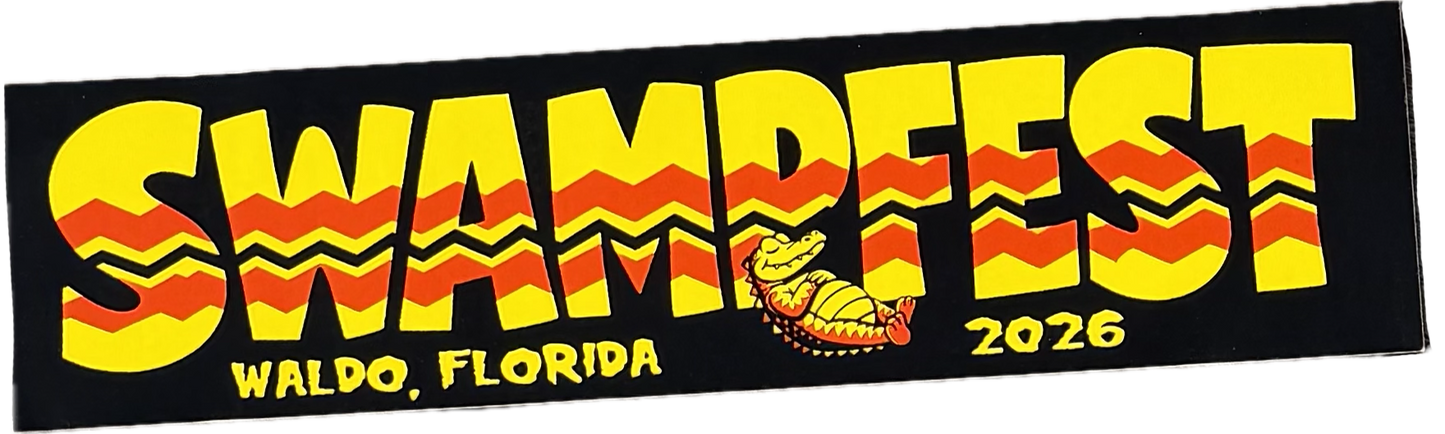 2026 South of the Swampfest Bumper Sticker
