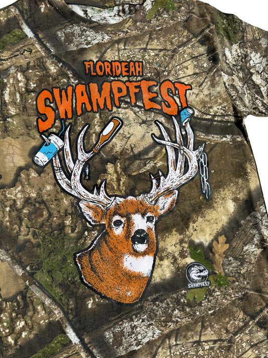 2026 Swampfest "Trash Buck" Camo Shirt